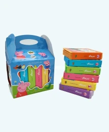 مجموعه کتاب های فومی دنیای پپا (6جلدی) - front