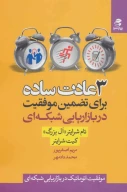 کتاب 3 عادت ساده برای تضمین موفقیت در بازاریابی شبکه‌ای - تصویر 1