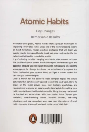 کتاب Atomic Habits - back