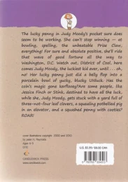 کتاب Judy Moody and the Bad Luck Charm - back