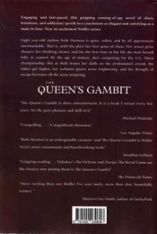 کتاب The Queen's Gambit - back