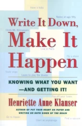 کتاب Write It Down Make It Happen - front