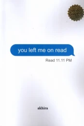 کتاب You left me on read - front