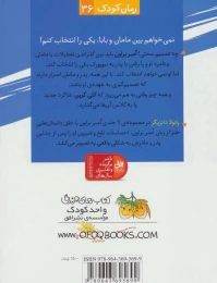 کتاب آمبر براون احساس آبی دارد - back
