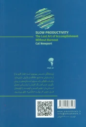 کتاب بهره‌ وری آرام - back
