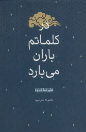 کتاب در کلماتم باران می بارد - front