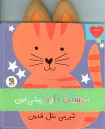 کتاب دوستت دارم پیشی جون شیرینی مثل قندون - front