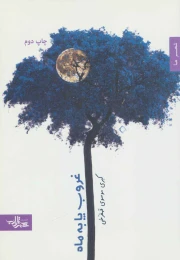 کتاب غروب پا به ماه - front
