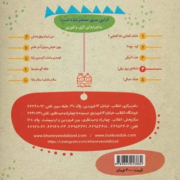 کتاب نشانه ی برق برقی! - back