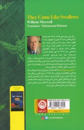 کتاب همچون پرستو ها آمدند - back