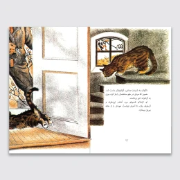 کتاب گربه‌ای که می‌خواست خانگی شود - back