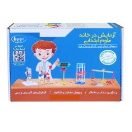 بازی آموزشی صنایع آموزشی مدل آزمایش در خانه علوم پایه ششم ابتدایی کد 2118 - front