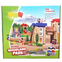 بازی ساختنی 177 تکه تک توی مدل Woodland Park - front