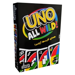 بازی فکری اونو مدل UNO ALL WILD - front