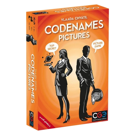 بازی فکری كد نيمز تصاوير Codenames Pictures نسخه فارسی