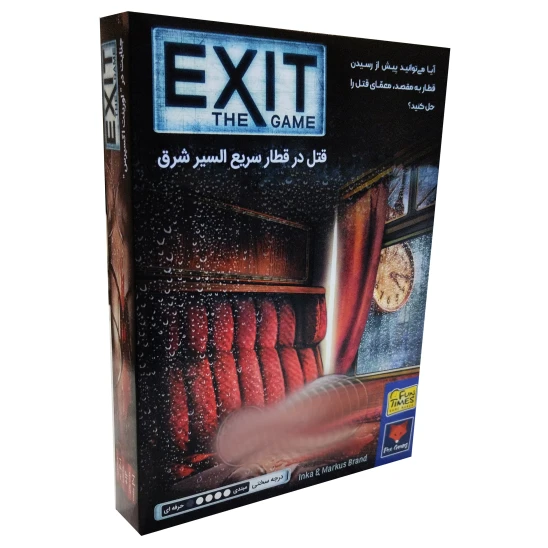 بازی فکری خروج قتل در قطار EXIT DEAD MAN ON THE ORIENT EXPRESS