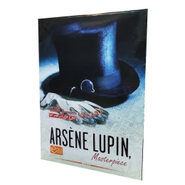 بازی فکری مدل پرونده معمایی آرسن لوپن آخرین سرقت Arsene Lupin - front