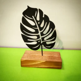 تندیس نیتا متال طرح برگ انجیری - back