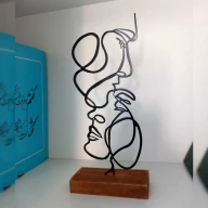 تندیس مینیمال طرح عشق - تصویر 4