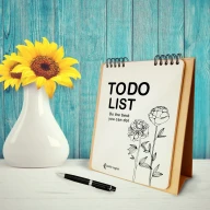 دفتر برنامه‌ریزی طرح گل flower مدل Desktop - تصویر 5