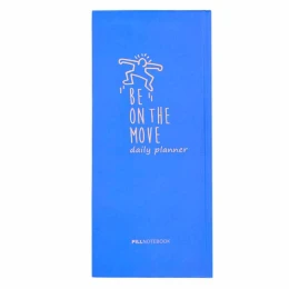 دفتر برنامه ریزی پیل مدل BE ON THE MOVE رنگ آبی - front