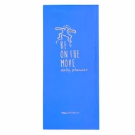 دفتر برنامه‌ریزی مدل BE ON THE MOVE رنگ آبی - تصویر 1