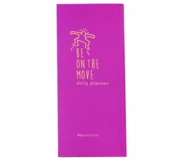 دفتر برنامه ریزی پیل مدل BE ON THE MOVE رنگ بنفش - front
