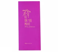 دفتر برنامه‌ریزی مدل BE ON THE MOVE رنگ بنفش - تصویر 1