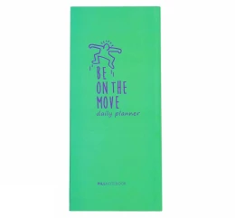 دفتر برنامه ریزی پیل مدل BE ON THE MOVE رنگ سبز - front