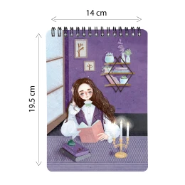 دفتر یادداشت پدیده نقش کد 389 - back