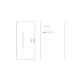 دفتریادداشت پدیده نقش مدل کبریتی رنگ قرمز به همراه خودکار - back