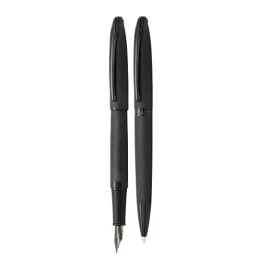 ست خودکار و خودنویس یوروپن مدل Ring رنگ مشکی - front