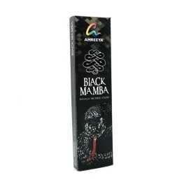 عود آمریا مدل بلک مامبا BLACK MAMBA - front