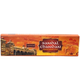 عود دست‌ساز صندل چاندان (صندل قرمز) ناندیتا مدل Sandal Chandan - front