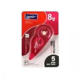 غلط گیر نواری 8 متری ایمر کد JM-818 رنگ سرخابی رنگ قرمز - front