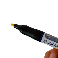ماژیک آبی وایت‌برد مدل سوپر کلین شارژی کد E-23R - تصویر 4