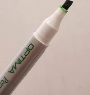 ماژیک سبز پاک‌نشو نوک‌تخت مدل Optima - تصویر 2