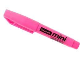ماژیک علامت گذار لاکسر مدل Mini Neon رنگ صورتی - front