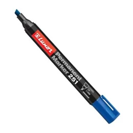 ماژیک پاک نشو لاکسر کد 251 رنگ آبی - front