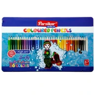 مداد رنگی 36 رنگ جعبه فلزی تخت JM-890 36 - تصویر 2