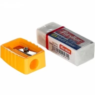 مدادرنگی 24+4 رنگ جعبه فلزی دوطبقه به همراه پاک‌کن و تراش JM 865 - تصویر 5