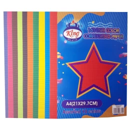 مقوا کینگ مدل جاکورتا سایز 21x30 سانتی متر بسته 10 عددی - back