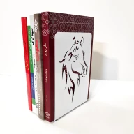 نگهدارنده کتاب طرح اسب سفید - تصویر 2