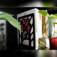 نگهدارنده کتاب طرح درختی مشکی - تصویر 4