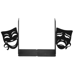 نگهدارنده کتاب نیتا متال طرح نقاب - front