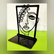 نگهدارنده کتاب طرح چهره بانو - تصویر 4