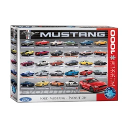 پازل 100 تکه یوروگرافیکس پازلز مدل تکامل فورد موستانگ Ford Mustang Evolution كد 0684-6000 - front