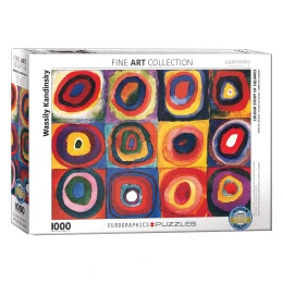 پازل 1000 تكه يوروگرافيكس پازلز طرح نقاشي كالر استادي Colour Study كد 1323 - front