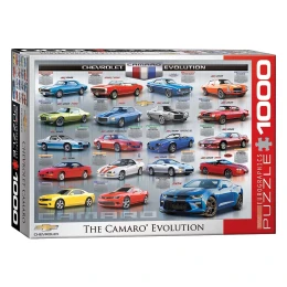 پازل 1000 تکه یوروگرافیکس پازلز طرح تکامل ماشین Chevrolet The Camaro کد 0733 - front