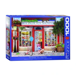 پازل 1000 تکه یوروگرافیکس پازلز طرح مغازه قدیمی اسباب‌بازی Ye Olde Toy Shoppe كد 6000-5406 - front